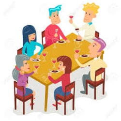 Ăn tối với bạn bè